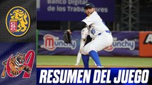 Resumen del juego Leones del Caracas vs Tigres de Aragua | 16 de noviembre de 2025