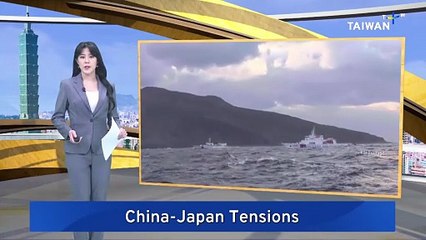 China Sends Coast Guard Ships to Disputed Islands Amid Tensions With Japan