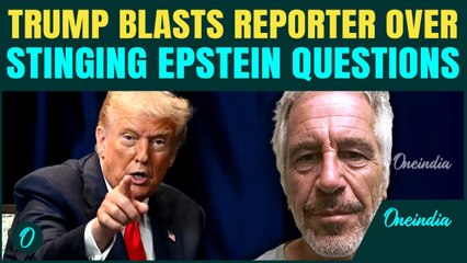 Trump EXPLODES on Reporter as Epstein ‘BIKINI’ Girl Photos EXPOSED | ‘You’re the Worst!’| Watch