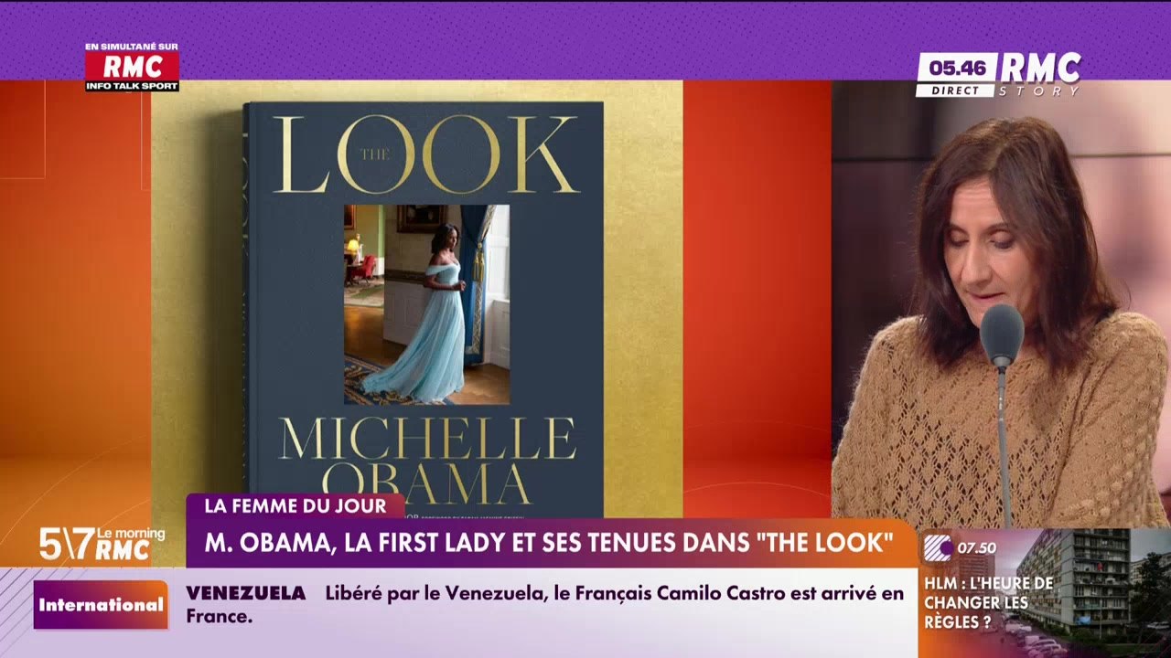 Le Portrait de Virginie Phulpin : Michelle Obama, la first lady et ses tenues dans "The Look" - 17/11
