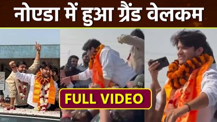 BB19: Mridul Tiwari Grand Welcome In Noida Video, Reunion With Abhishek,Awez,Neelam..