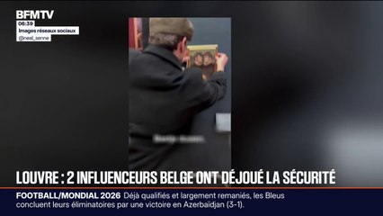 Deux tiktokeurs belges défient la sécurité du Louvre et accrochent leur propre tableau