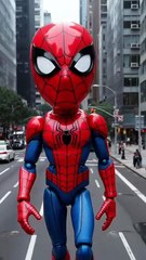 Toy spiderman bad day #ai #animation #spiderman