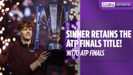 Carlos Alcaraz vs Jannik Sinner | Nitto ATP Finals | Match Highlights