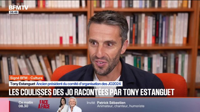 SIGNE BFM - Tony Estanguet raconte les coulisses des Jeux olympiques de Paris dans son livre Par amour du sport