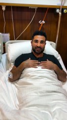 أول ظهور للفنان أحمد سعد من المستشفى