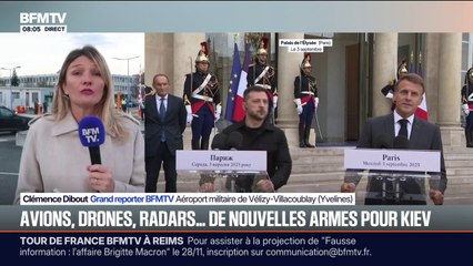 Visite de Volodymyr Zelensky en France: tous les regards tournés vers le Rafale