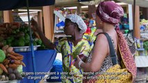 La route Lomé–Aného réhabilitée booste l’activité au marché de Baguida.