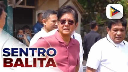 PBBM, personal na naghatid ng tulong sa mga nasalanta ng Bagyong #TinoPH sa Negros Occidental