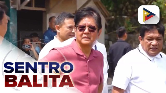 PBBM, personal na naghatid ng tulong sa mga nasalanta ng Bagyong #TinoPH sa Negros Occidental