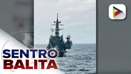 U.S. aircraft carrier, kasamang naglayag ng Pilipinas at Japan sa West Phl Sea