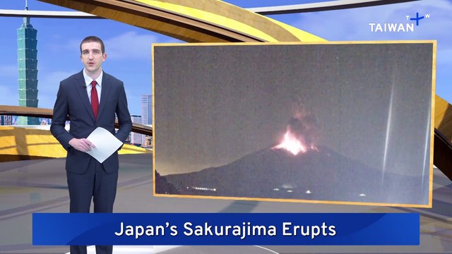Flights Cancelled in Japan As Sakurajima Volcano Erupts