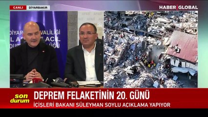 Bakan Soylu'dan 'deprem sonrası asker çıkmadı' iddialarına yanıt
