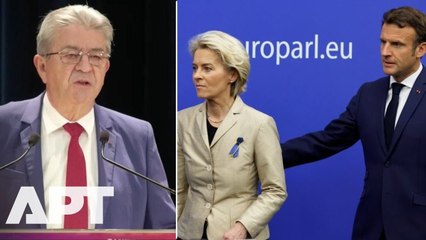 'EU Sells Itself for 5%’: Melenchon Explodes at Macron, Brussels and Trump in Fiery Rally | APT