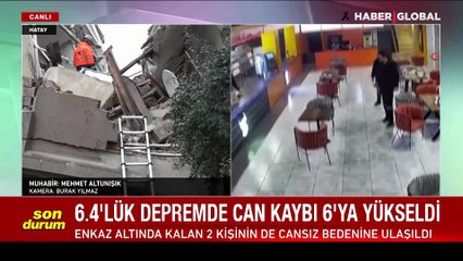 Hatay'da art arda 6.4 ve 5.8 büyüklüğünde depremler: AFAD son bilançoyu açıkladı