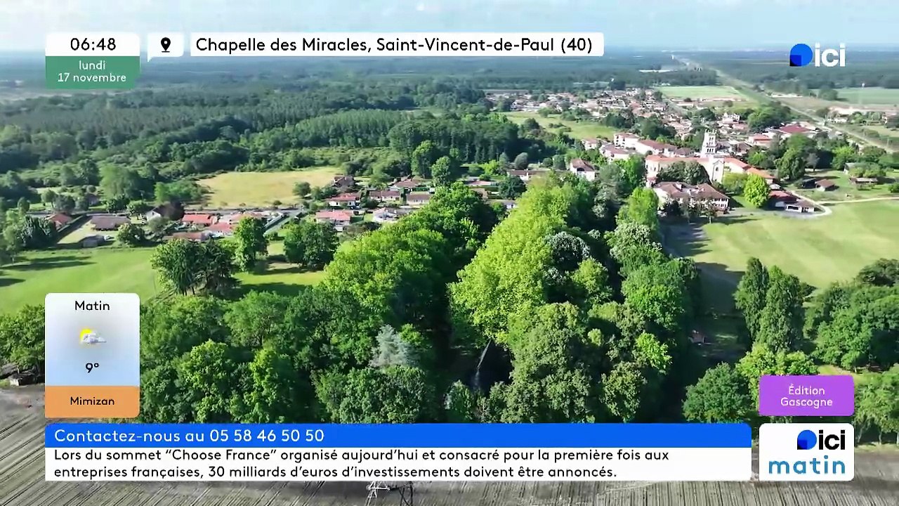 17/11/2025 - ici matin par ici Gascogne en vidéo