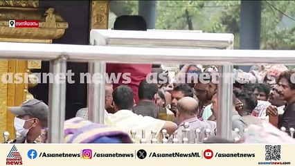 സ്വര്‍ണമെത്ര... ചെമ്പ് എത്ര ? സന്നിധാനത്ത് സ്വര്‍ണപാളികള്‍ ഇളക്കി പരിശോധന