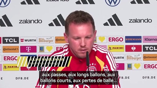 Nagelsmann : Nous devons jouer vers l’avant, même au risque que quelque chose arrive