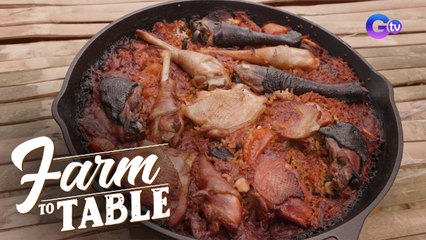 How to cook 'Tomato Chicken Rice' using Ayam Cemani by Chef JR Royol | Farm to Table
