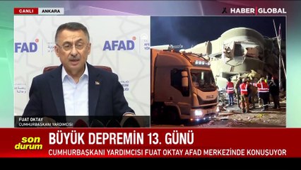 Cumhurbaşkanı Yardımcısı Fuat Oktay: 181 bin 423 güvenlik personeli sahada
