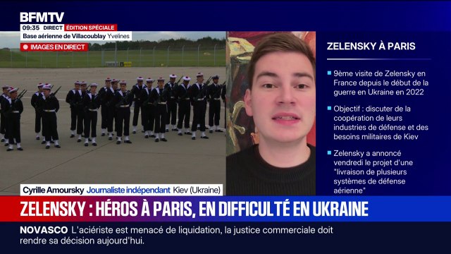Volodymyr Zelensky accueilli en France alors que l’Ukraine est secouée par un scandale de corruption et en difficulté sur le champ de bataille