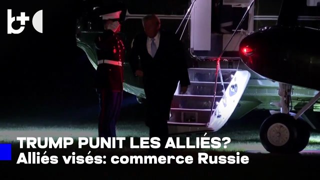 Trump: républicains préparent une loi pour sanctionner les pays commerçant avec la Russie