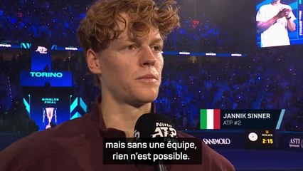 Finales ATP - Sinner conclut une saison historique en conservant son titre