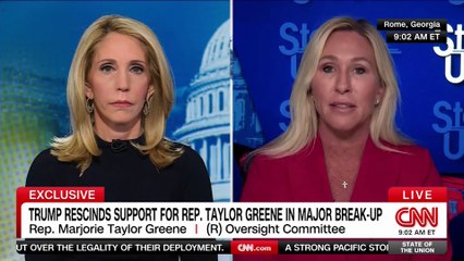 Marjorie Taylor Greene reveals what she says caused her breakup with Trump