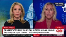 Marjorie Taylor Greene reveals what she says caused her breakup with Trump
