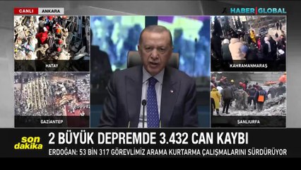 Cumhurbaşkanı Erdoğan, 10 ilde OHAL ilan edildiğini duyurdu, deprem bölgesinde son bilançoyu açıkladı