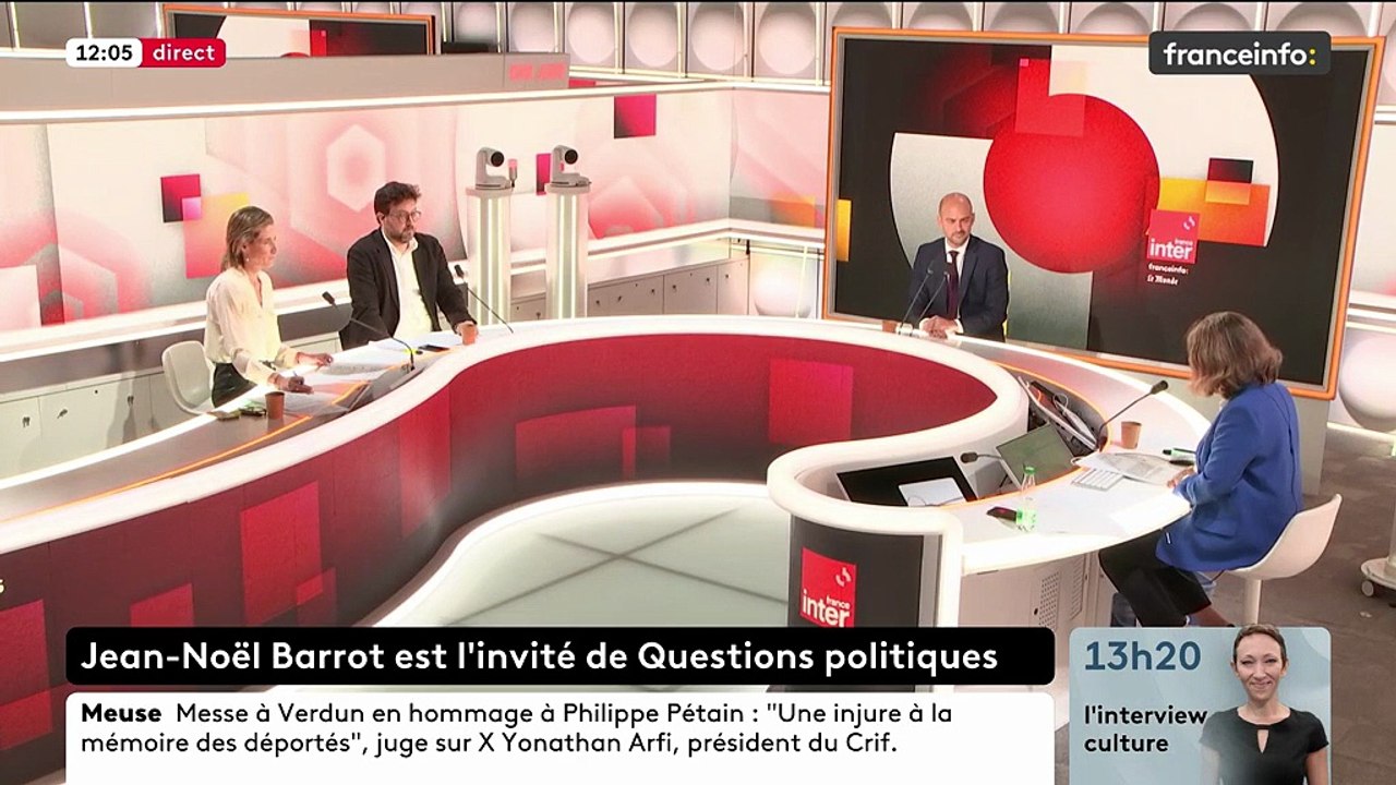 Les excuses d'Alix Bouilhaguet dans "Questions politiques" sur Franceinfo