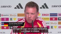 El toque de atención de Nagelsmann a Alemania para estar en el Mundial