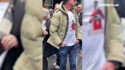 Las víctimas de la dana protestan ante el Congreso antes de la comparecencia de Mazón