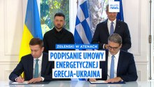 Zełenski w Atenach: podpisano umowę energetyczną między Grecją a Ukrainą