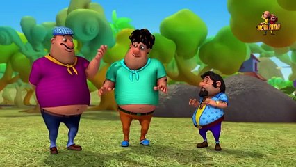 Motu ने उठाई उंगली John पर _ Motu-Patlu
