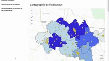 Tableau de bord des mobilités durables - Tutoriel n°5.b : Fonctionnalités des cartes dans les pages graphiques avancés