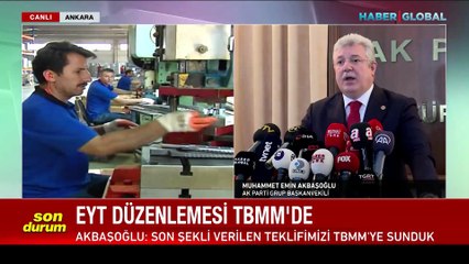 EYT yasa teklifi Meclis'e sunuldu! EYT düzenlemesinin tüm detayları açıklandı