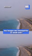 Orages, grêles, rues inondées ... Voici vos images des intempéries à Nice ce week-end