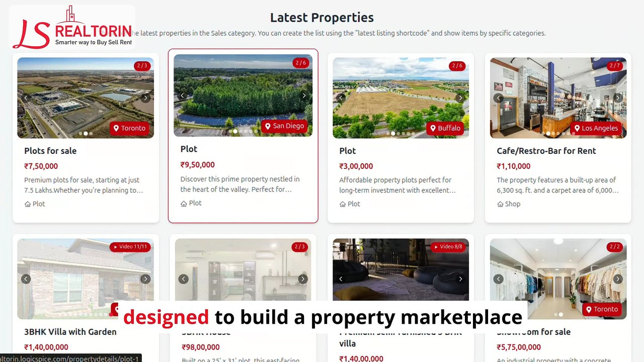 LS Realtorin: Next-Gen Real Estate Classifieds Software