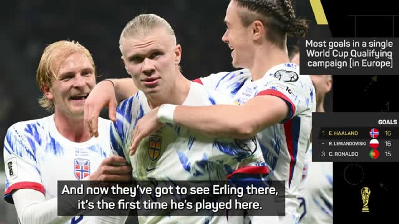 Norway coach not surprised with Italy fans applauding Haaland