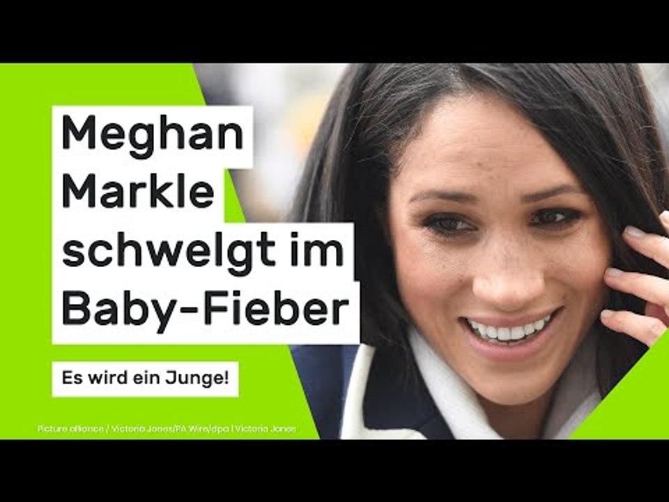 Meghan Markle schwelgt im Baby-Fieber - es wird ein Junge!