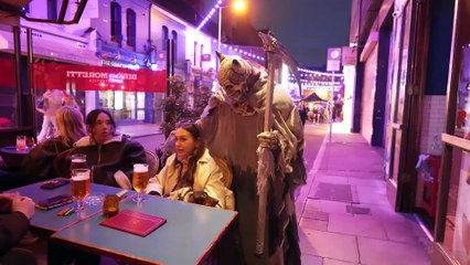 Scariest Prank for People Grim Reaper