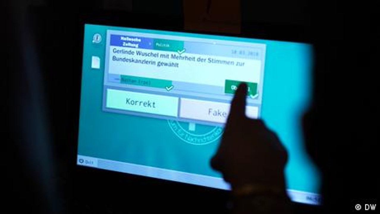 Wie man Desinformation und Fakenews erkennt