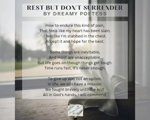 Dreamy Poetess – REST BUT DON’T SURRENDER (Original Version)