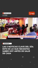 LAS 5 NOTICIAS Clave del día: ESTO ES lo que necesitas saber hoy antes de salir de casa