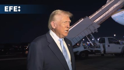 Trump asegura que "podría haber discusiones con Maduro" porque "Venezuela quiere hablar"