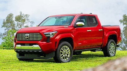 Toyota Tacoma 2026 – Limited in Super Sonic Red mit Hybrid-Power