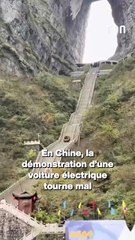 La démonstration de ce constructeur chinois tourne à la catastrophe