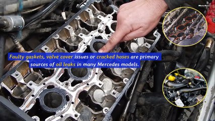 Mercedes Oil Leak Diagnosis Explained Prevent Engine Damage with Expert Services