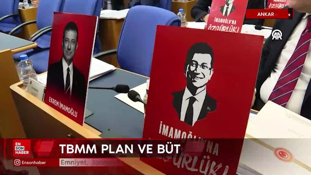 İçişleri Bakanlığı'nın 2026 yılı bütçesi TBMM Plan ve Bütçe Komisyonu'nda